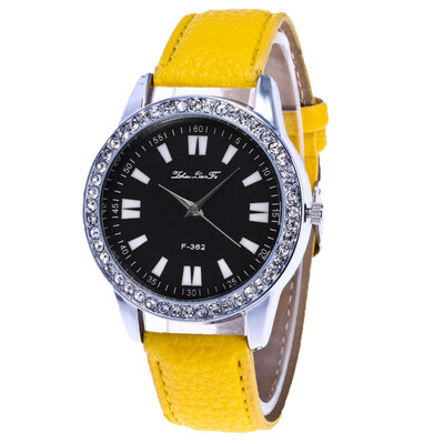 

〖Follure〗Zhou Lianfa Fashion Watch Mens Leather Strap Ladies Fashion Wild Quartz Watch