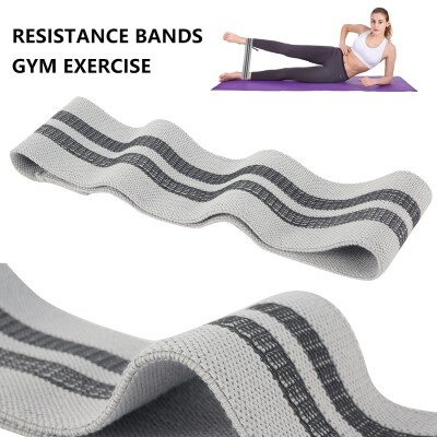 

Hip Fitness Circle Band Elastic Band Belt Yoga Resistance Bands Gym Exercise for Thigh Hips Workout Anti-slip Yoga Band