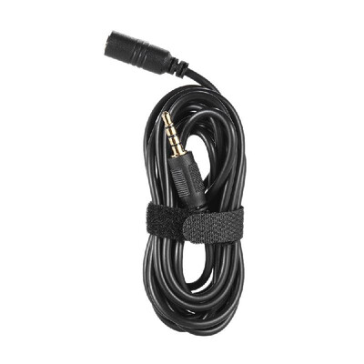 

2m Extension Cable for Cellphone Smartphone Mic Microphone Female 35mm to Male 35mm