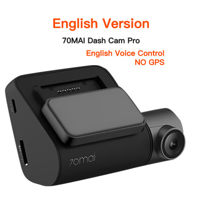 

Original 70mai Dash Cam Pro English Voice Control 1944P 70MAI Car DVR Camera GPS ADAS 140FOV Night Vision 24H Parking Monitor