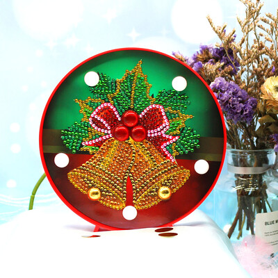 

Tailored DIY Diamond Painting LED Lamp Full Diamond Christmas Style Lamp Home Decoration