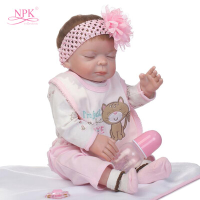 

20in Reborn Baby Rebirth Doll Kids Gift All Silica Gel Girl