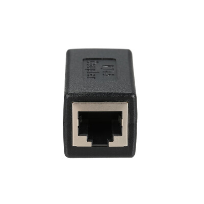 

RJ45 Coupler In-Line Coupler CAT 5CAT 6CAT 7 LAN Ethernet Cable Extender Adapter Connector Female to Female Straight Modular Plu