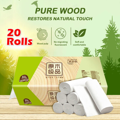 

2010 Rolls Soft Thick Toilet Paper Comfortable Skin-friendly White Toilet Paper Toilet Roll Tissue Roll Coreless Roll Paper