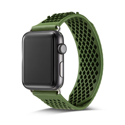 

〖Follure〗Replacement Sports Silicone Bracelet Strap Band For Apple Watch Series 2 38MM BU