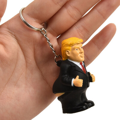 

Silicone Doll Spoof For Trump Simulation Doll Car Bag Pendant Squeeze Doll