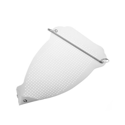 

White Electric Parts Iron Cover Shoe Ironing Aid Board Heat Protect Replacement PTEE Iron Plate Cover