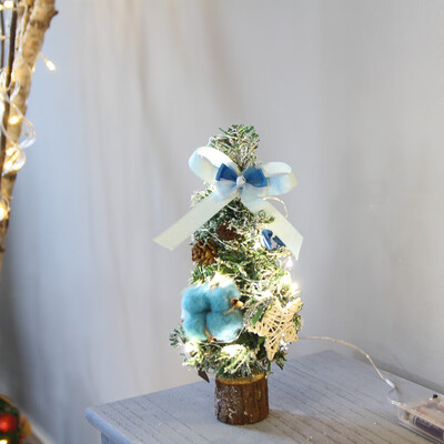 

Gobestart 25cm Christmas Table Decoration Mini Christmas Tree Party Decoration Ornaments