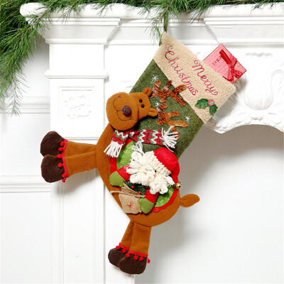 

Gobestart Christmas Decoration Pendant Christmas Decoration Candy Bag Christmas Gift Bag