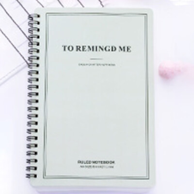 

A5 Size Spiral Coil Notebook Diary Vintage Student Note Book School Supplies