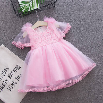 

Girls Dress Summer Baby Clothing Wedding Birthday Baby Dress Tutu 1-3Y Baby Girl Clothes Girl Princess Party Dress 2019