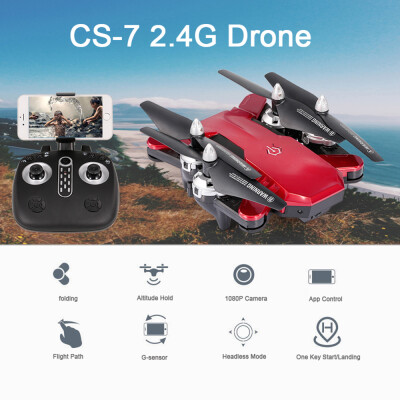 

CS-7 Drone with Camera 1080P WiFi FPV Drone Altitude Hold Voice Control G-sensor RC Quadcopter Christmas Gift