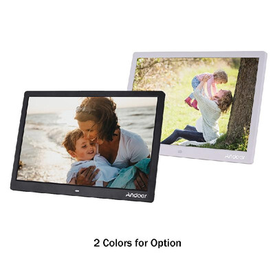 

Andoer 154 Inch 1280 800 Resolution LED Digital Picture Photo Frame Photo Album 1080P HD Video Playing with Remote Control Musi