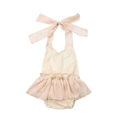 

Cute Newborn Baby Girl Lace Romper Tutu Dress Bodysuit Outfits Set Clothes