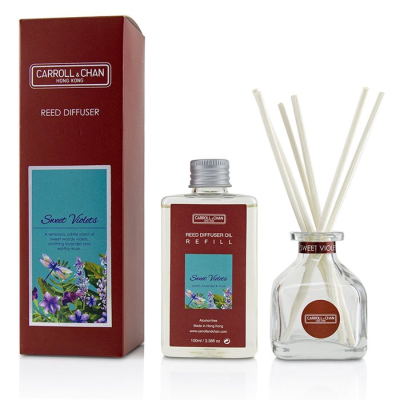 

THE CANDLE COMPANY CARROLL & CHAN - Reed Diffuser - Sweet Violets 100ml338oz