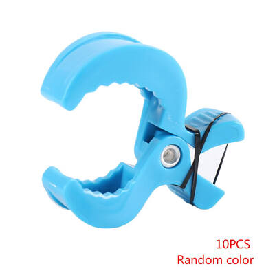 

10pcs Color Random Baby Clothes Clips Bed Sheet Blanket Plastic Fixed Clamps Home Supplies