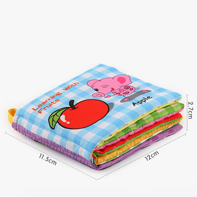 

Tailored New Soft Cloth Baby Intelligence Development Learn Picture Cognize Book