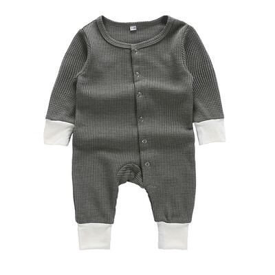 

Baby Clothes Boy Girl Romper Long Sleeve Solid Printing Newborn Cotton Rompers Jumpsuit Costumes