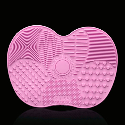 

Gobestart Silicone Makeup Brush Cleaner Pad Washing Scrubber Board Cleaning Mat Hand Tool