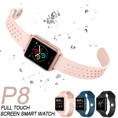 

P8 Bluetooth Smart Watch for Women Pedometer Calories Heart Rate Monitor