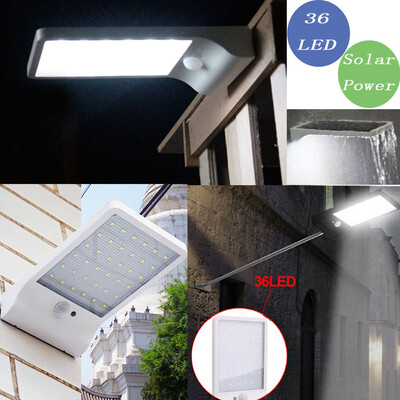 

〖Follure〗LED Solar Powered Motion Sensor Garden Security Lamp Outdoor Waterproof Light