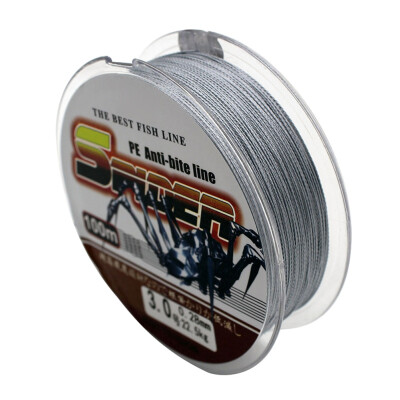 

100m Braided Fishing Wire PE Line Multifilament Anti-bite Fishing Leader Line Wear-resistant Fishing Rope Fishing Accessories