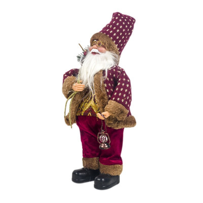 

Christmas Ornament Santa Claus Doll Holiday Figurine Collection Gift Table Decoration Xmas Gift Decoration Holiday Home Decor