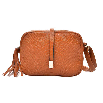 

Tailored Women Crocodile Casual Shoulder Messenger Bag Fashion Trend Small Square Bag
