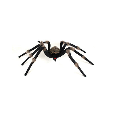 

Halloween Props Spider Giant Spider Web Simulation Plush Bar Decoration Spoof Tidy Toy For Outdoor Garden