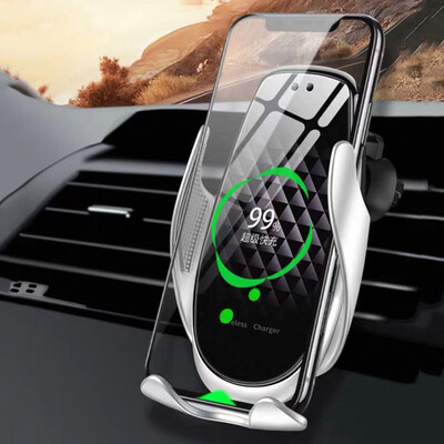 

〖Follure〗Automatic Clamping Wireless Car Fast Charger Charging Mount For Samsung Note 10