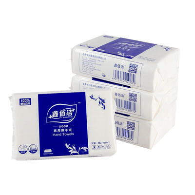 

XIN BAIJIE pure wood pulp single-layer paper towel 160 sheets pack toilet paper 18869