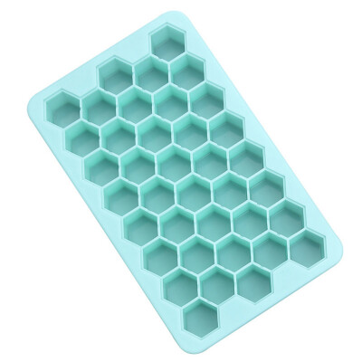 

Toponeto Pudding Cake Chocolate Ice Tray Mold Mould Silicone Honeycomb Shape Jelly