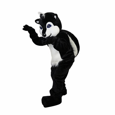 

LangtengBlack Raccoon Mascot Cartoon Costume Cosplay Party Halloween Christmas Festival Performance