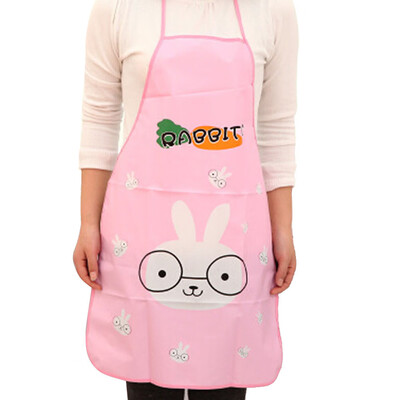 

JPGIF Women Waterproof Cartoon Kitchen Cooking Bib Apron BU