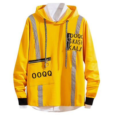 

Gobestart Mens Casual Fashion Letters Printed Pullover Hoodie Loose Outwear Tops Blouse