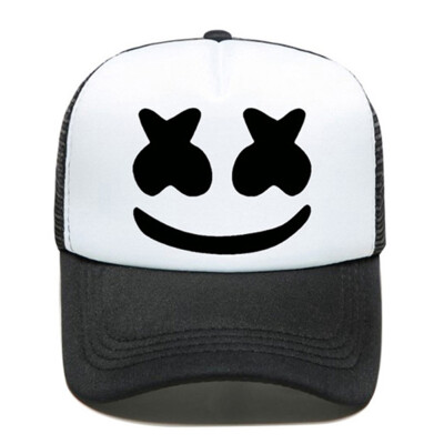 

Adult Youth Boys Girls Marshmello Hat DJ Rock Hip Hop Cap Baseball Cap