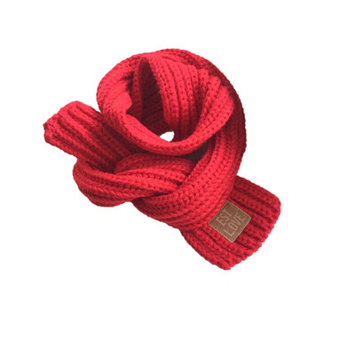

Baby Girls Boys Autumn Winter Warm Soft Knit Toddler Winter Crochet Infinity Circle Scarf Multi-color Baby Scarf