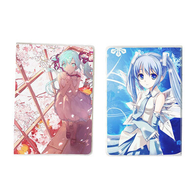 

Hatsune Miku Anime Series Notebook Creative Portable Hardcover Version 128 Pages Notebook School Supplies