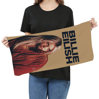 

Cute Billie Eilish Printed Pattern Beach Towels Cover Wall Hanging Tapestry Fashion Decoration Home Decor