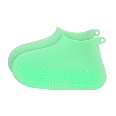 

1 Pair Reusable Waterproof Rain Shoes Covers Silicone Non-slip Rain Snow Boot Overshoes Foldable SML