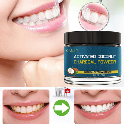 

Coconut Shells Activated Carbon Teeth Whitening Organic Natural Bamboo Charcoal Toothpaste Powder Wash Your Teeth White New