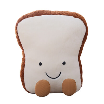 

Stuffed Plush Toys Cartoon Bread Toast Pillow Throw Pillow Decorative Cushion