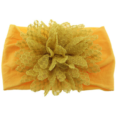 

New Baby Girls Big Lace Floral Design Headband Headwear Apparel Photography Prop Party Gift