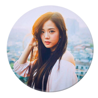 

Black Pink tin Plate Badge Brooch Cute Cartoon Brooch Bag Pendant Boys Girls Accessories hot Gift for Fans