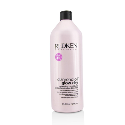 

REDKEN - Diamond Oil Glow Dry Detangling Conditioner For Shine Enhancing Blow Dry 1000ml338oz