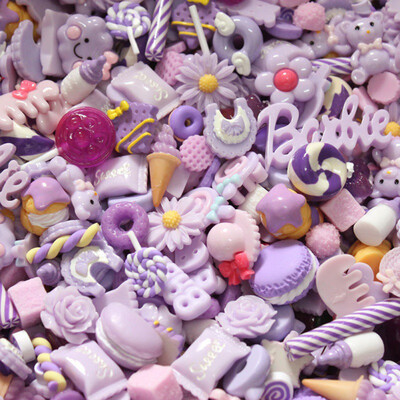 

30PCS Cute Resin Blessing Bag DIY Accessories For Children Decoration Crafts For Phone Case