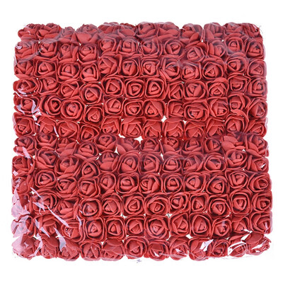 

Flower head PE flower foam small rose simulation wholesale candy box accessories artificial flower bouquet wreath with flowers