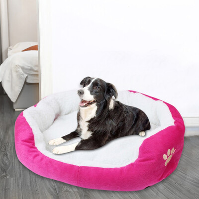 

Gobestart Small Pet Dog Cat Bed Puppy Cushion House Pet Soft Warm Kennel Dog Mat Blanket