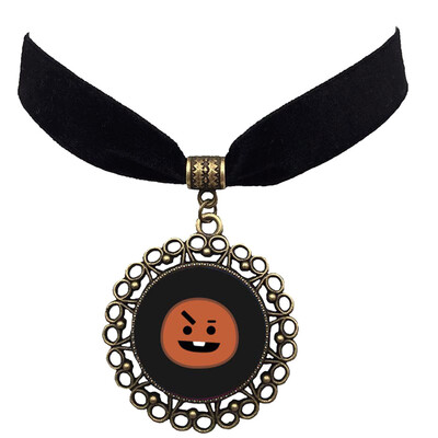 

BTS Bangtan Boys Fashion Sexy Vintage Black Necklace Kpop Pendant Choker Necklace