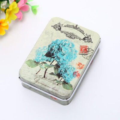 

Toponeto Travel Cosmetic Case Organizer Storage Cartoon Tinplate storage